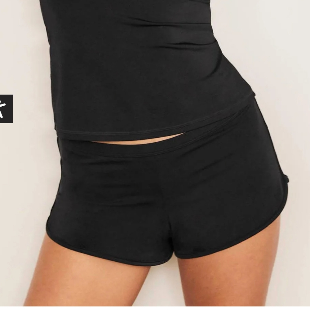New with Tags Boden Black Swim shorts Size 6